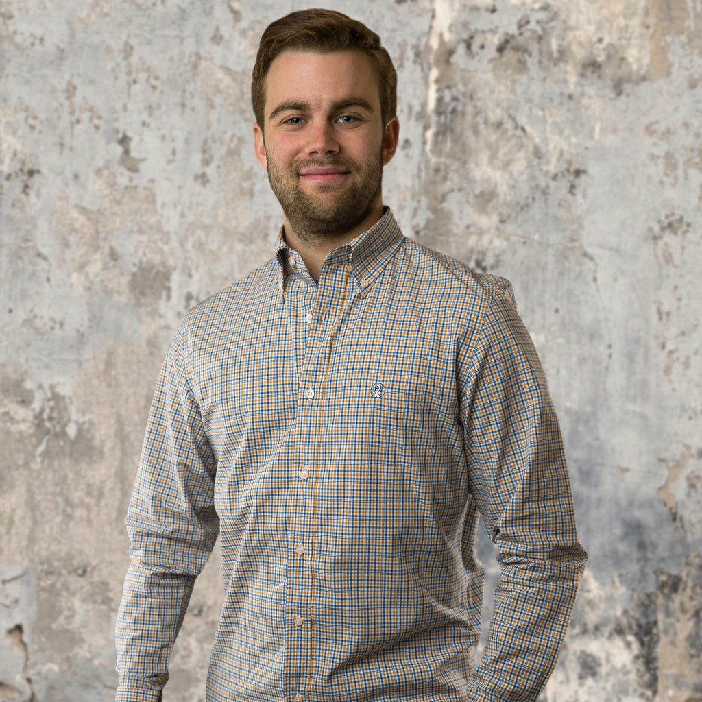 Venice Summer Plaid Buttondown Shirt - Pelican Coast Clothing