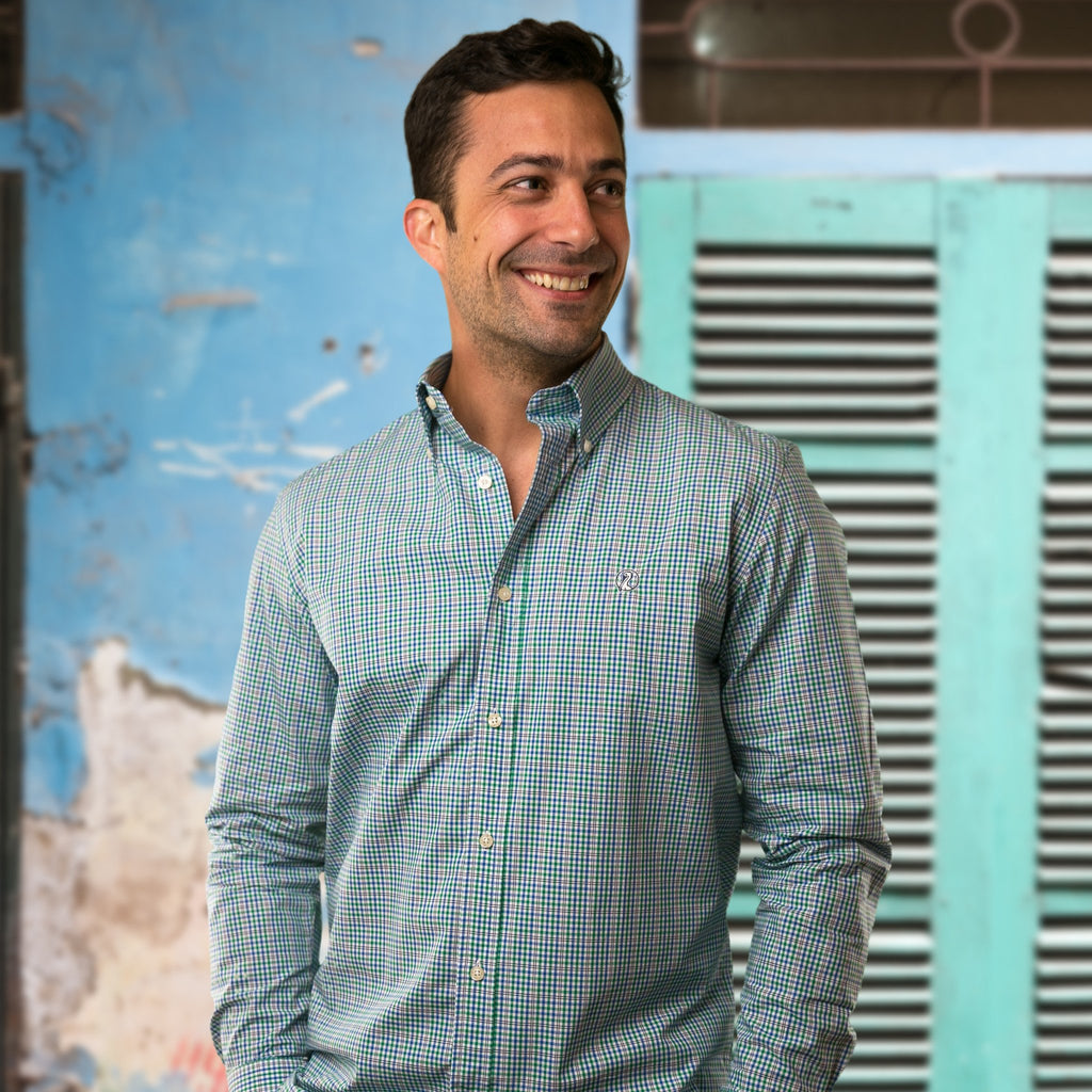 Pontchartrain Summer Plaid Buttondown Shirt - Pelican Coast Clothing
