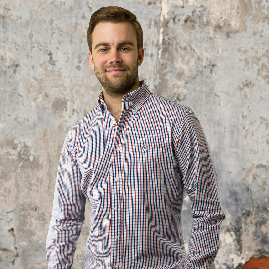 Copano Summer Plaid Buttondown Shirt - Pelican Coast Clothing