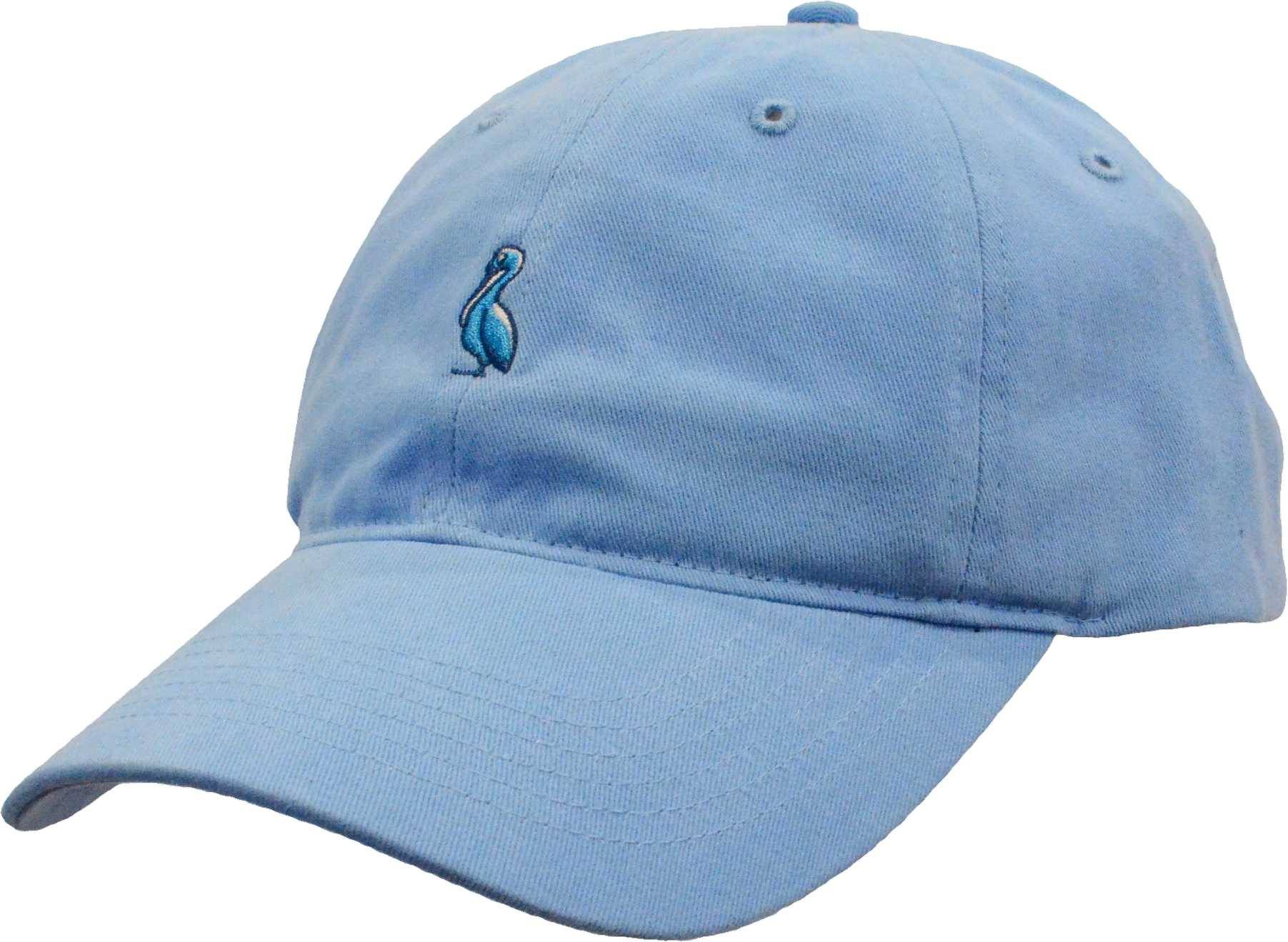 Light Blue Logo Cap - Pelican Coast Clothing