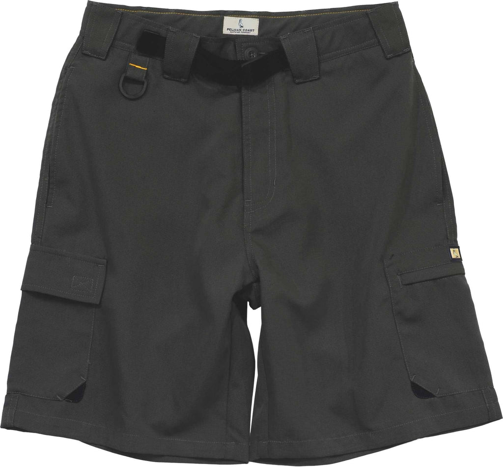 Performance Fishing Shorts - Carbon/Dark Grey - Pelican Coast Clothing
