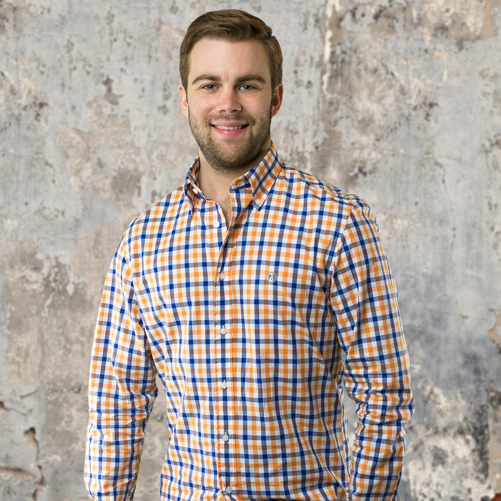 Barataria Bay Gingham Buttondown Shirt - Pelican Coast Clothing
