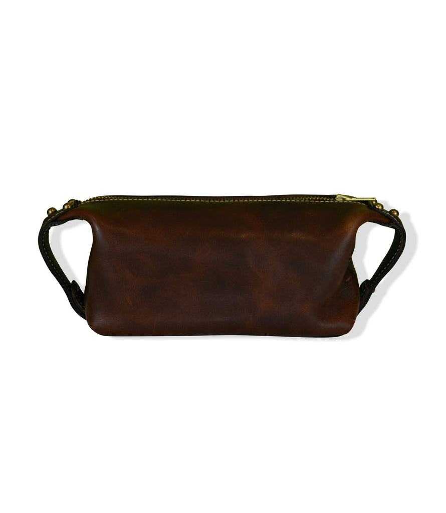 Pelican Leather 'Dopp Kit' Toiletries Bag - Pelican Coast Clothing