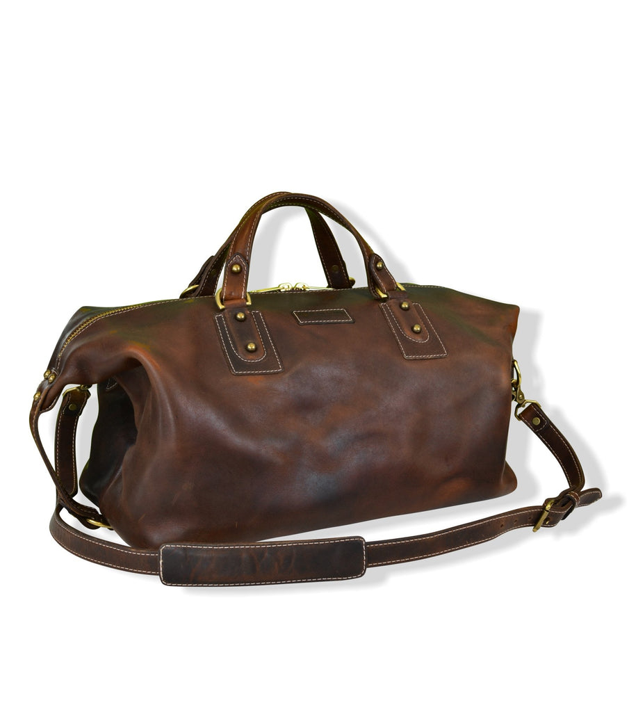 Pelican Coast Leather Duffle Bag - Pelican Coast Clothing