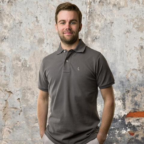 Original Pelican Polo - Gunmetal Grey - Pelican Coast Clothing