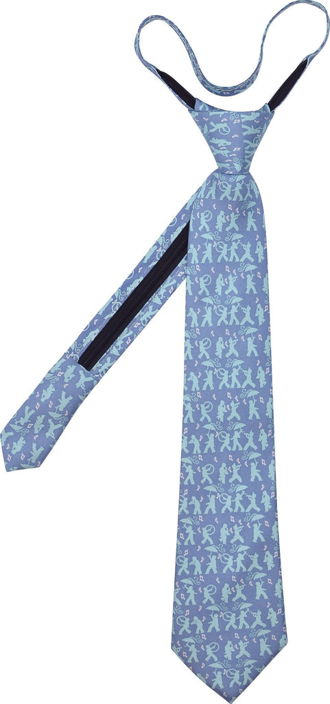 Secondline Zip Tie - Blue - Pelican Coast Clothing