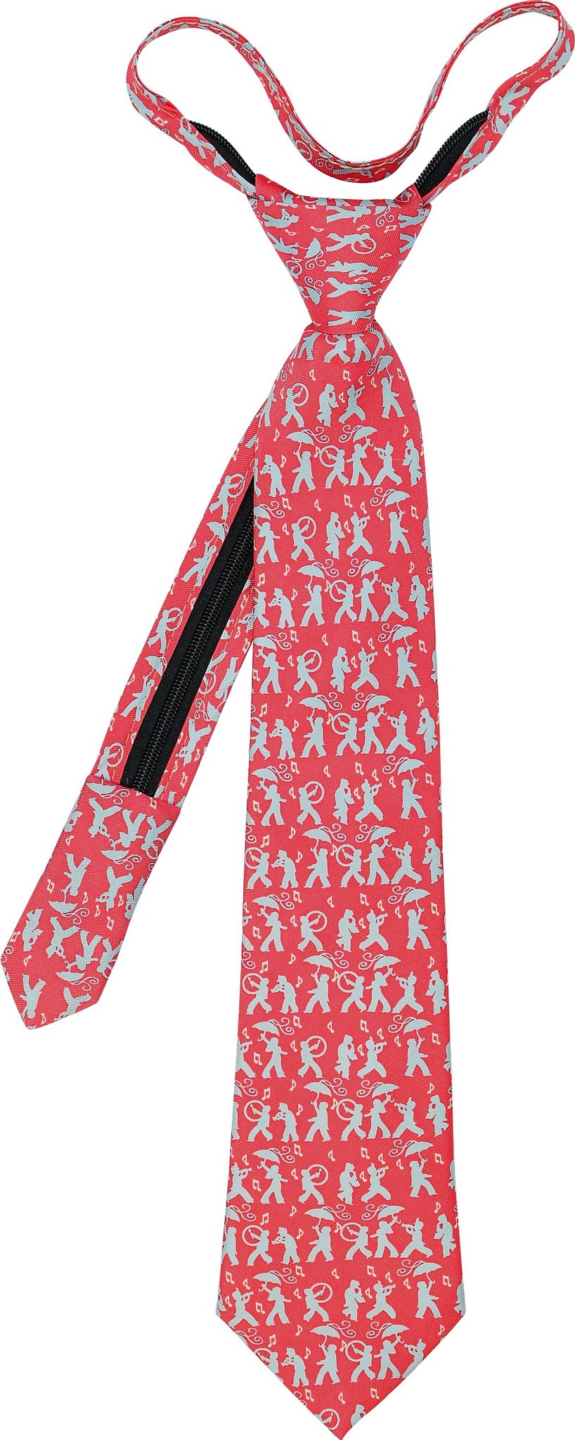 Secondline Zip Tie - Red - Pelican Coast Clothing