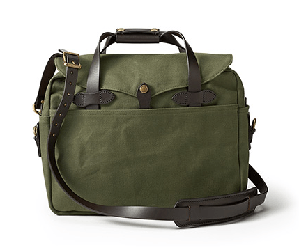 Filson Briefcase Computer Bag - Otter Green - Pelican Coast Clothing