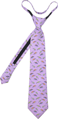 Lures Zip Tie - Purple - Pelican Coast Clothing