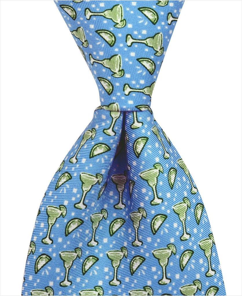 Margarita Tie - Blue - Pelican Coast Clothing
