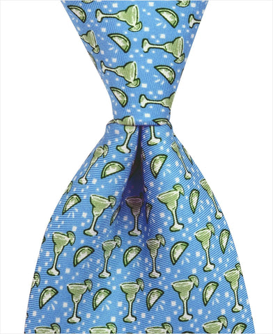 Margarita Tie - Blue - Pelican Coast Clothing