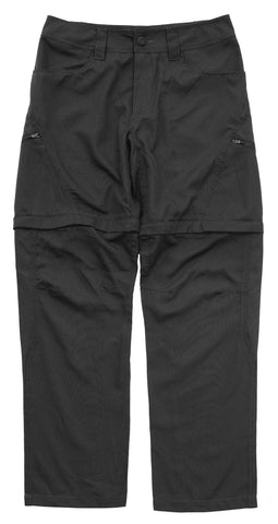 Performance Convertible Fishing Pants - Carbon/Dark Grey - Pelican Coast Clothing