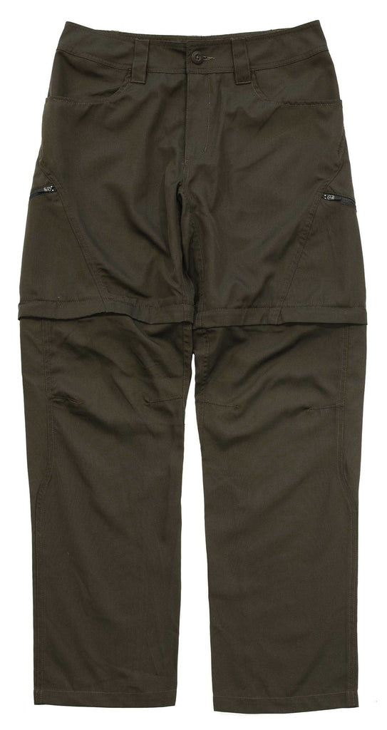 Performance Convertible Fishing Pants - Rye/Dark Olive - Pelican Coast Clothing