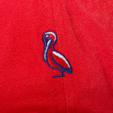 Red Logo Cap - Pelican Coast Clothing