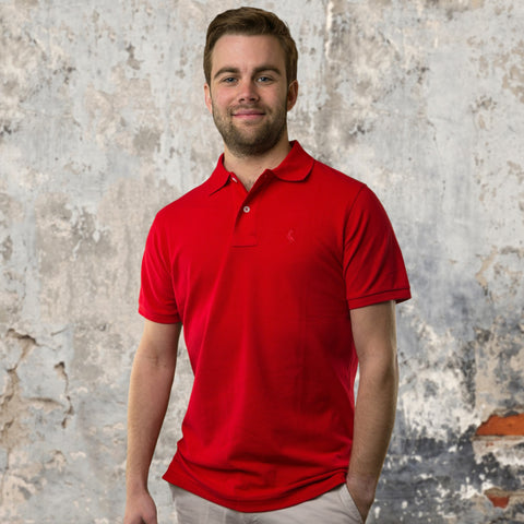 Original Pelican Polo - Red - Pelican Coast Clothing