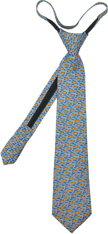 Redfish Zip Tie - Blue - Pelican Coast Clothing