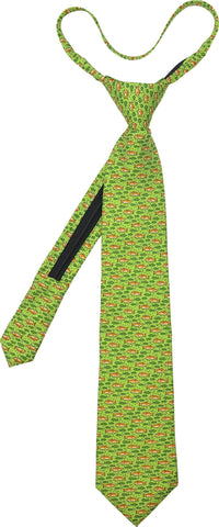 Redfish Zip Tie - Green - Pelican Coast Clothing