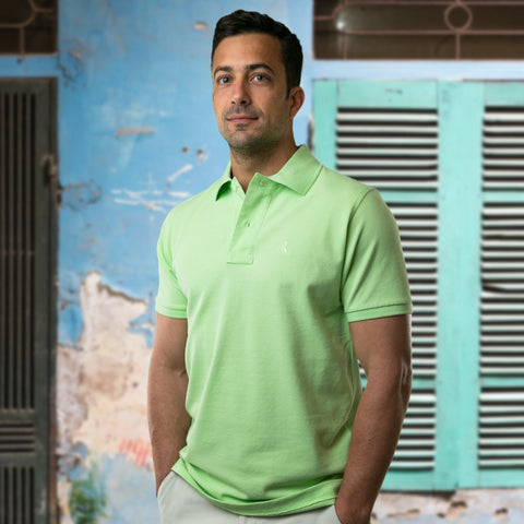 Original Pelican Polo - Seagrass Green - Pelican Coast Clothing