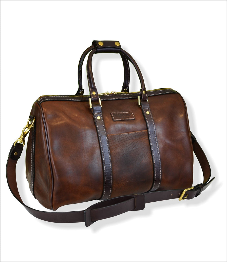 Pelican Coast Leather Americana Shoulder Duffle - Pelican Coast Clothing
