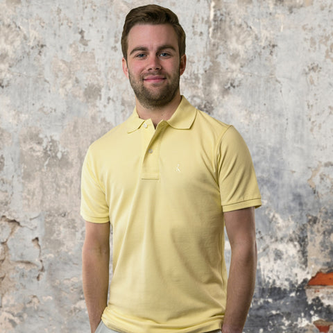 Original Pelican Polo - Yellow - Pelican Coast Clothing